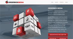 Desktop Screenshot of orderboxmedia.com